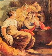 Simon Vouet Detail of Apollo and the Muses Germany oil painting artist